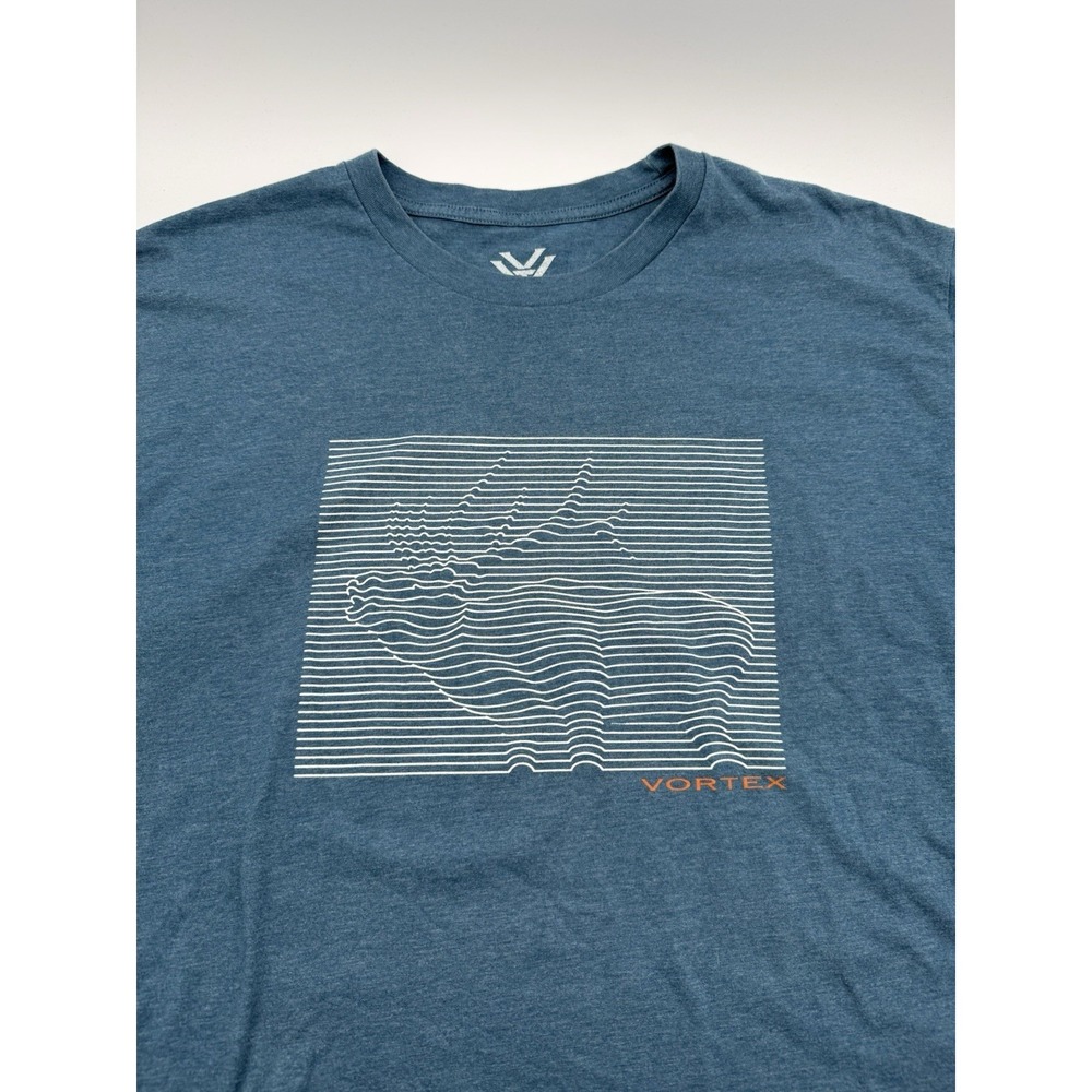 VORTEX OPTICS Men's Elk Topographic Hunting T-Shirt Men's Sz XL
